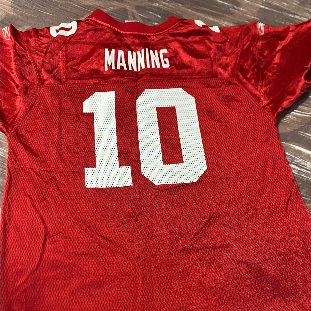 NFL Manning Giants #10 Jersey